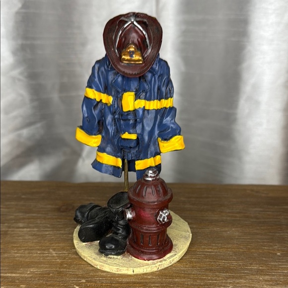 Fallen Angel Hero Fireman Jacket Hat Boots 5.5” Figurine - Picture 1 of 6